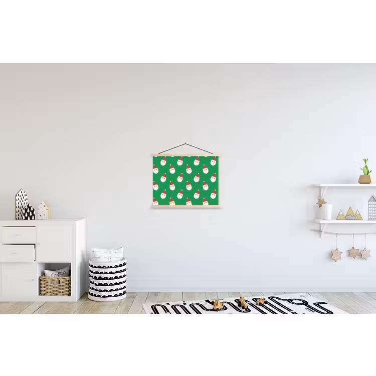 Schoolplaat - Kerstman - Kerst - Neon - Groen — 3