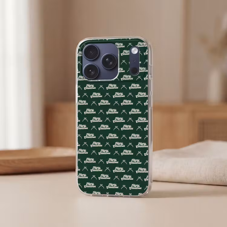 Telefoonhoesje Softcase - Tekst - Groen - Wit - Tekst — 3