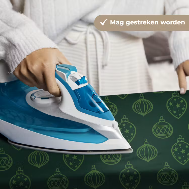 Wandkleed - Kerstbal - Groen - Kerst — 6