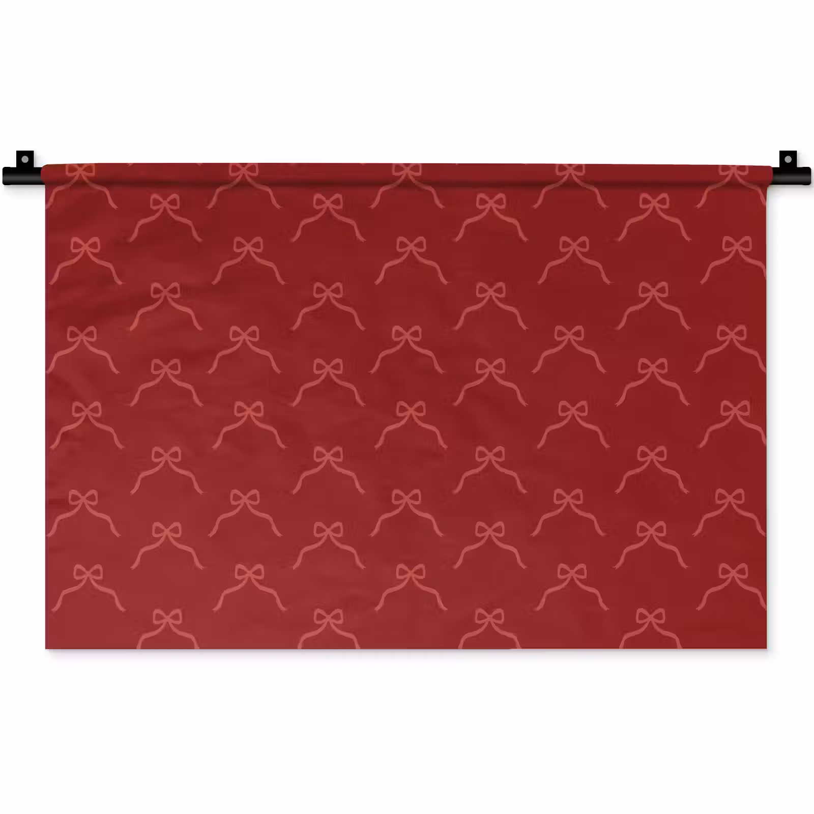 Wandkleed - Strik - Roze - Rood - Kerst — 1