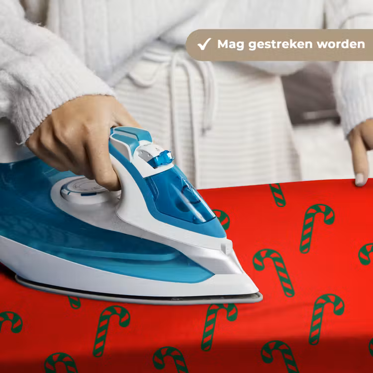 Wandkleed - Kerst - Rood - Groen - Zuurstok — 6