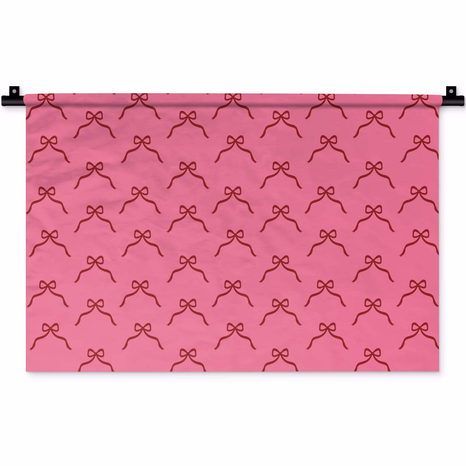 Wandkleed - Strik - Rood - Roze - Kerst — 1