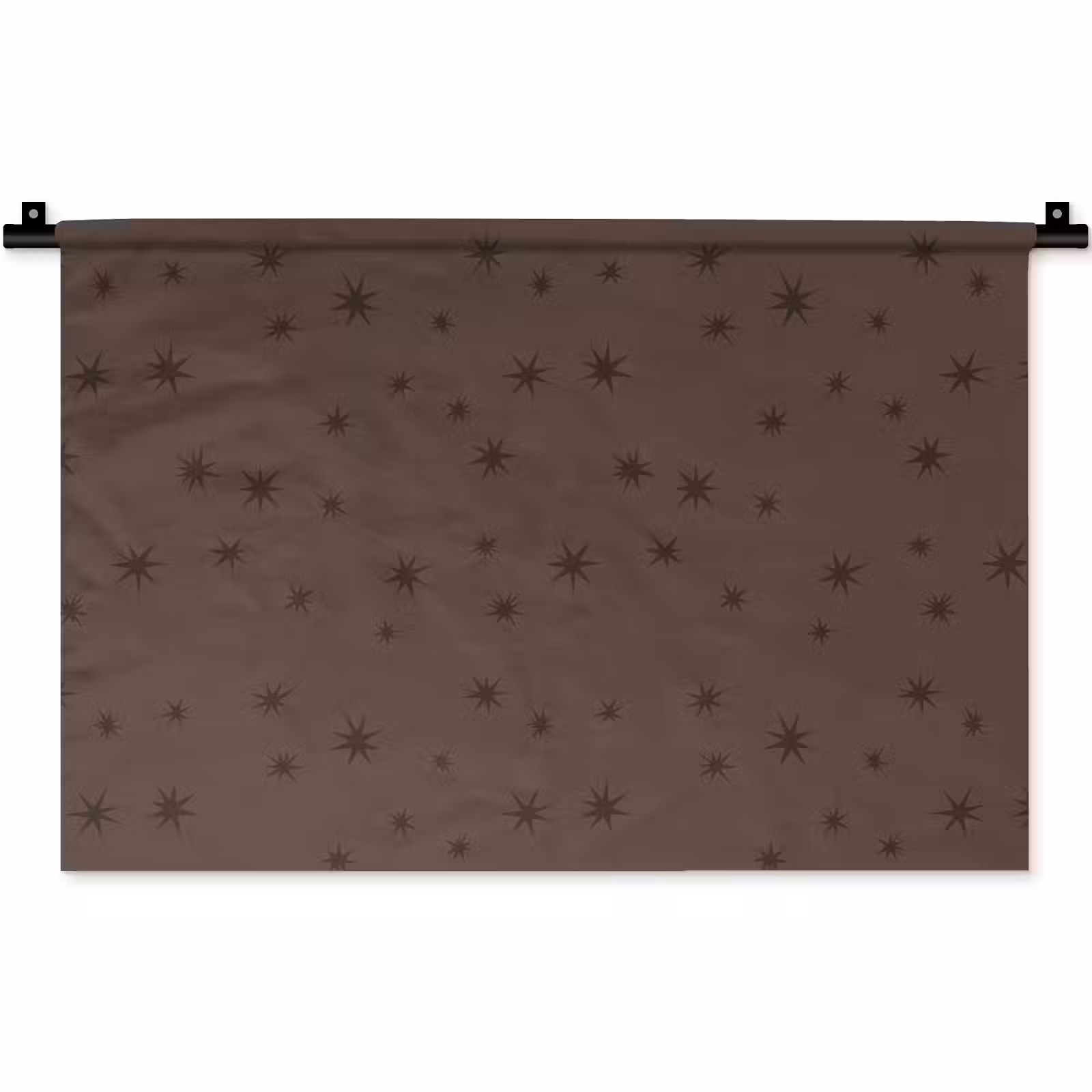 Wandkleed - Ster - Bruin - Kerst — 1