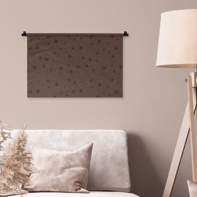 Wandkleed - Ster - Bruin - Kerst — 2