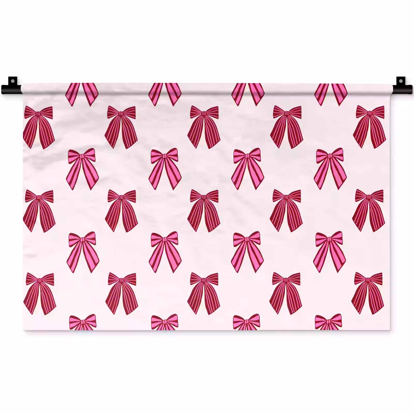 Wandkleed - Strikken - Kerst - Roze — 1