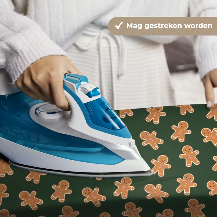 Wandkleed - Peperkoek - Kerst - Groen - Bruin — 6