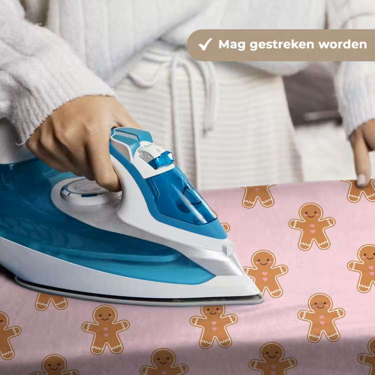 Wandkleed - Peperkoek - Kerst - Roze — 6