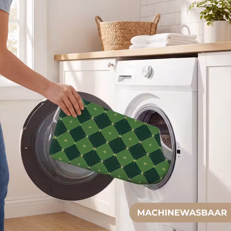 Wc Mat - Ster - Groen - Kerst — 6