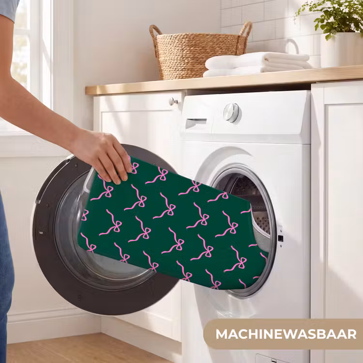 Wc Mat - Kerst - Neon - Groen - Strik — 6
