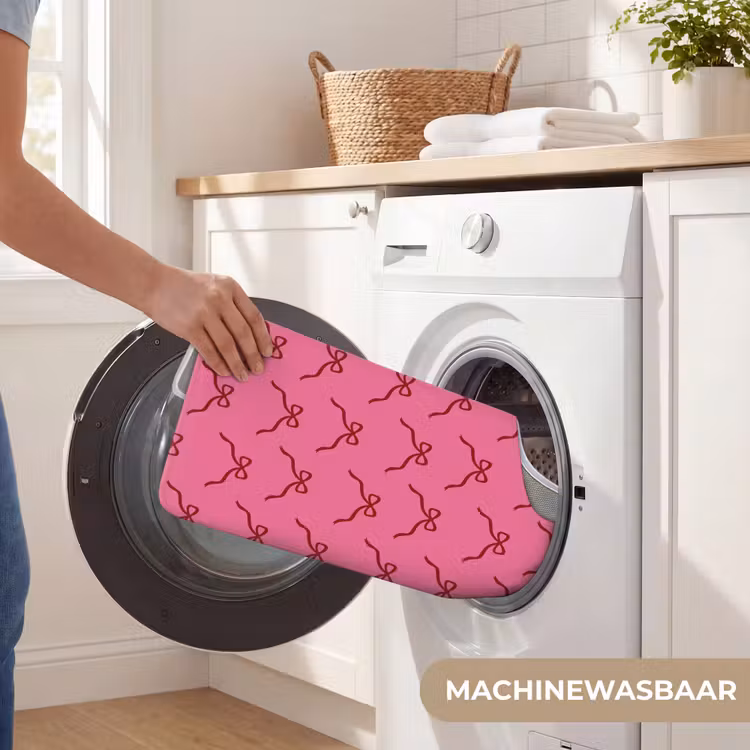 Wc Mat - Strik - Rood - Roze - Kerst — 6