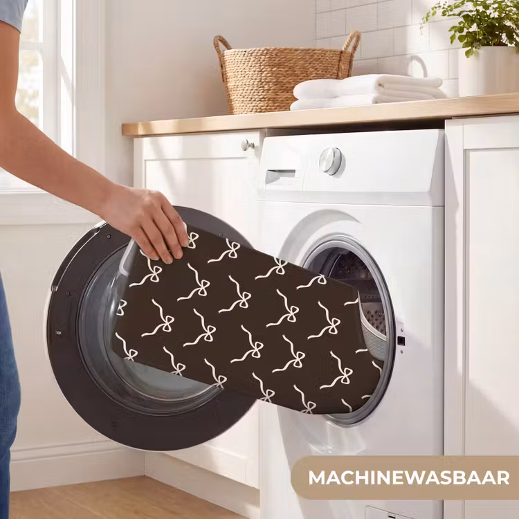 Wc Mat - Bruin - Strik - Kerst — 6
