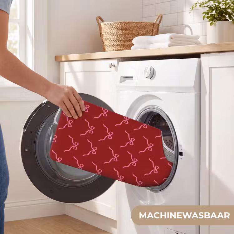 Wc Mat - Strik - Kerst - Rood - Roze — 6