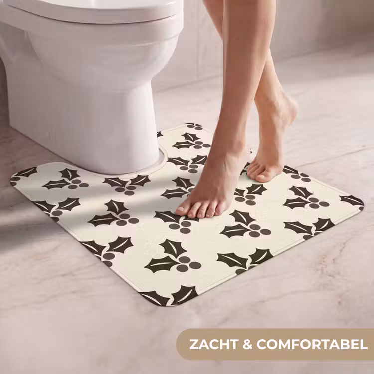 Wc Mat - Hult - Bruin - Kerst — 5
