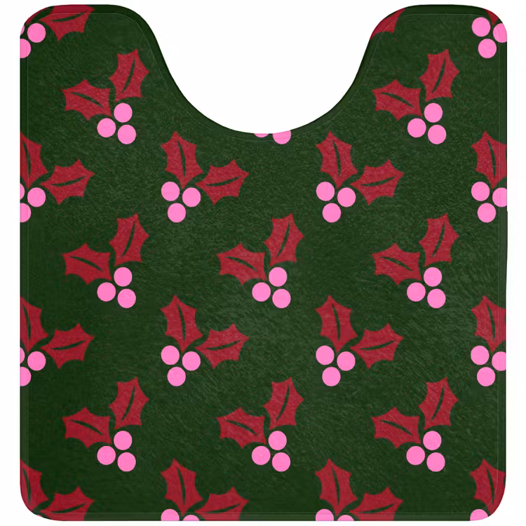 Wc Mat - Neon - Hulst - Kerst — 1