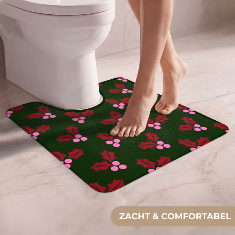 Wc Mat - Neon - Hulst - Kerst — 5
