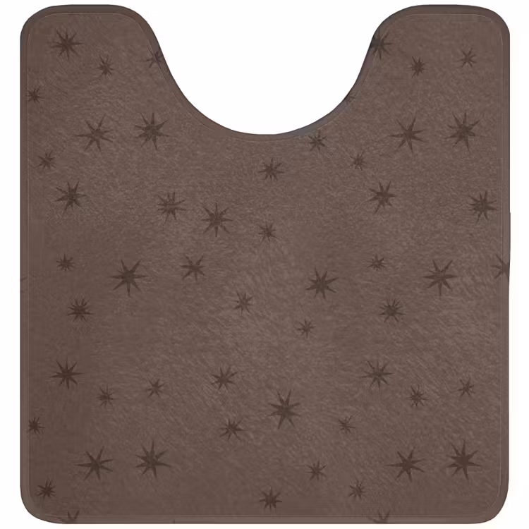 Wc Mat - Ster - Bruin - Kerst — 1