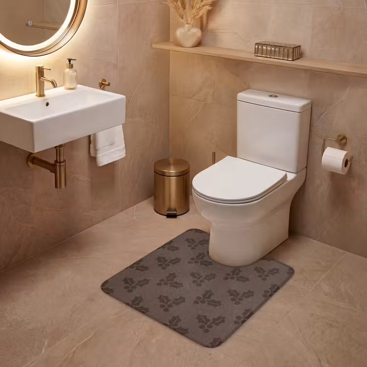 Wc Mat - Hulst - Kerst - Bruin — 3