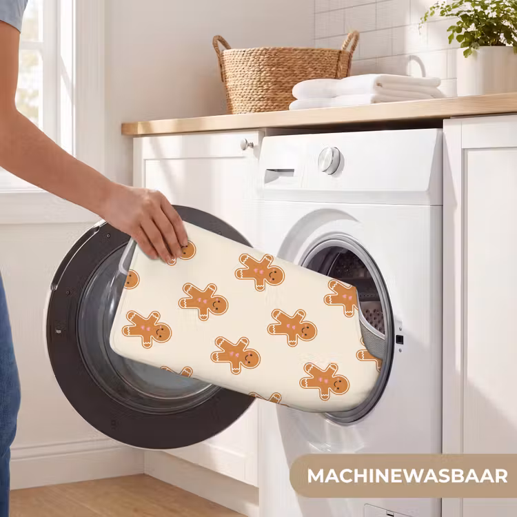 Wc Mat - Peperkoek - Kerst - Crème — 6