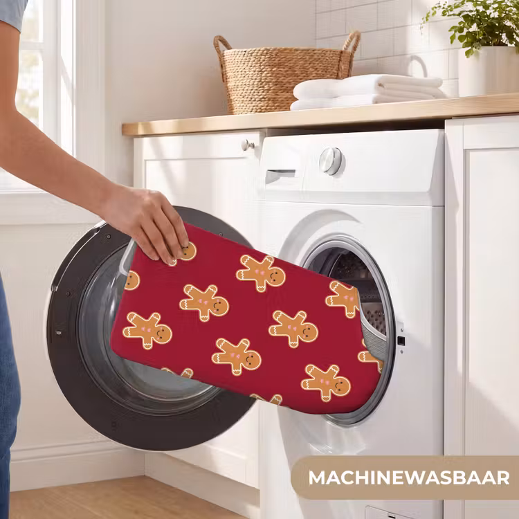 Wc Mat - Peperkoek - Kerst - Rood — 6