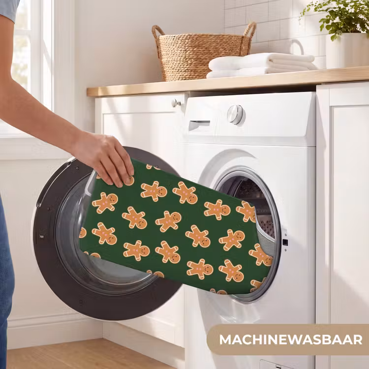 Wc Mat - Peperkoek - Kerst - Groen - Bruin — 6