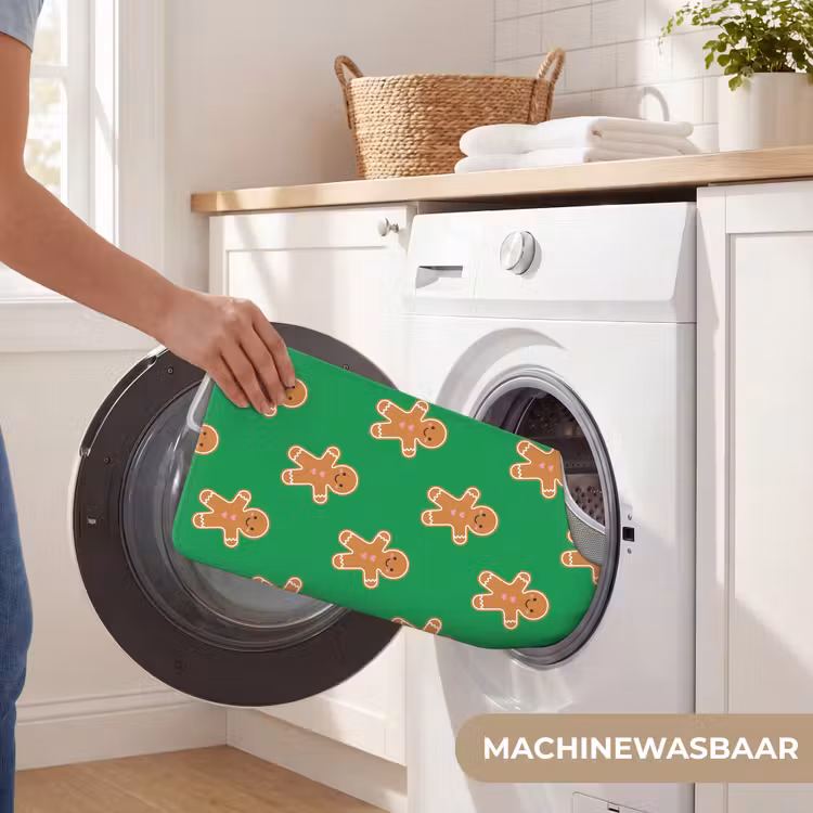 Wc Mat - Peperkoek - Kerst - Neon - Groen — 6