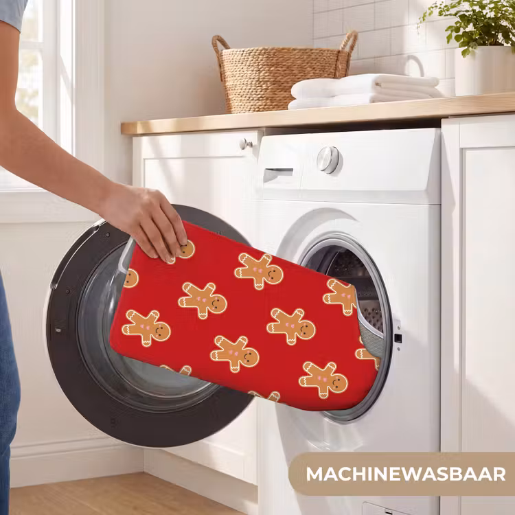 Wc Mat - Peperkoek - Kerst - Rood — 6