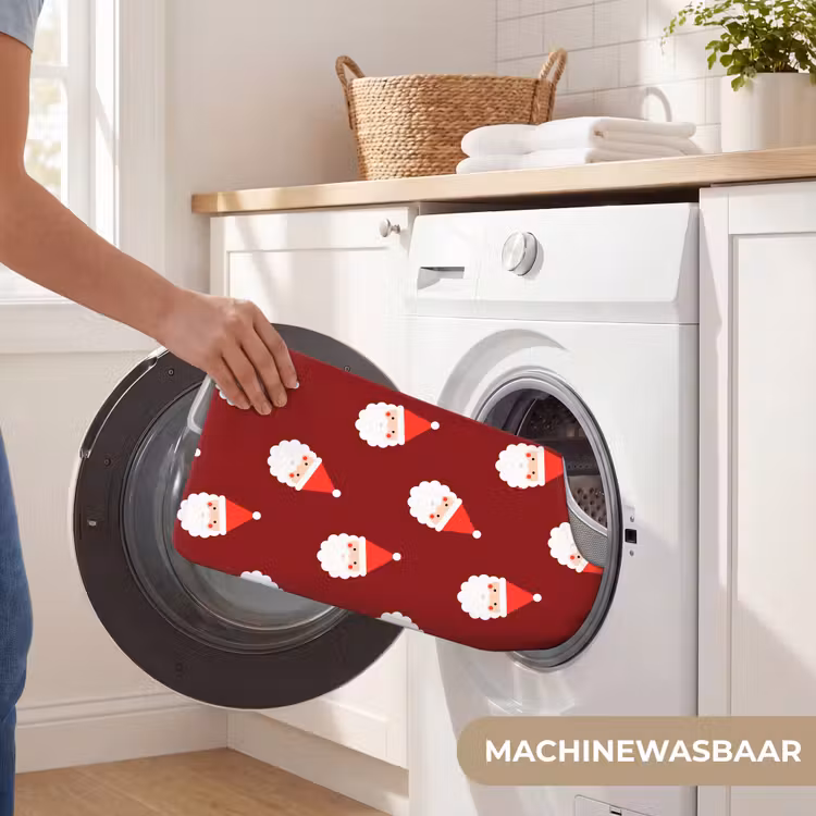Wc Mat - Kerst - Kerstman - Rood — 6