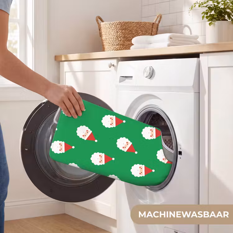 Wc Mat - Kerstman - Kerst - Neon - Groen — 6