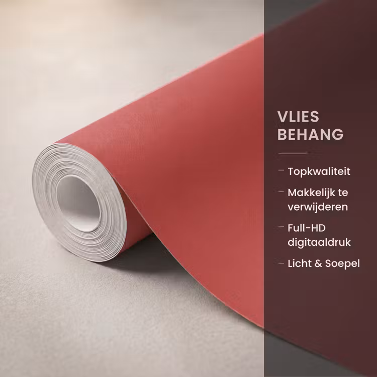 Behang - Tekst - Kerst - Modern - Rood — 3