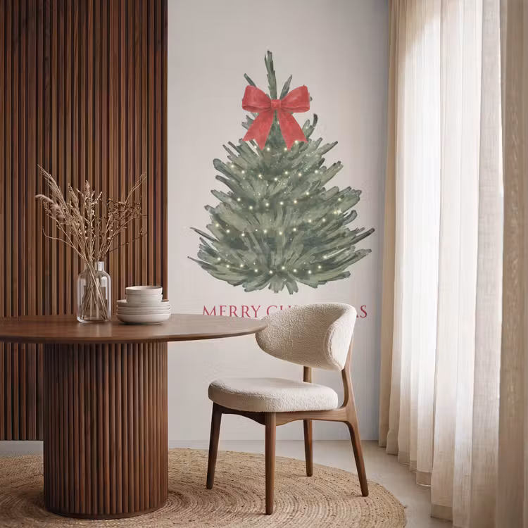 Behang - Tekst - Kerst - Kerstboom — 4