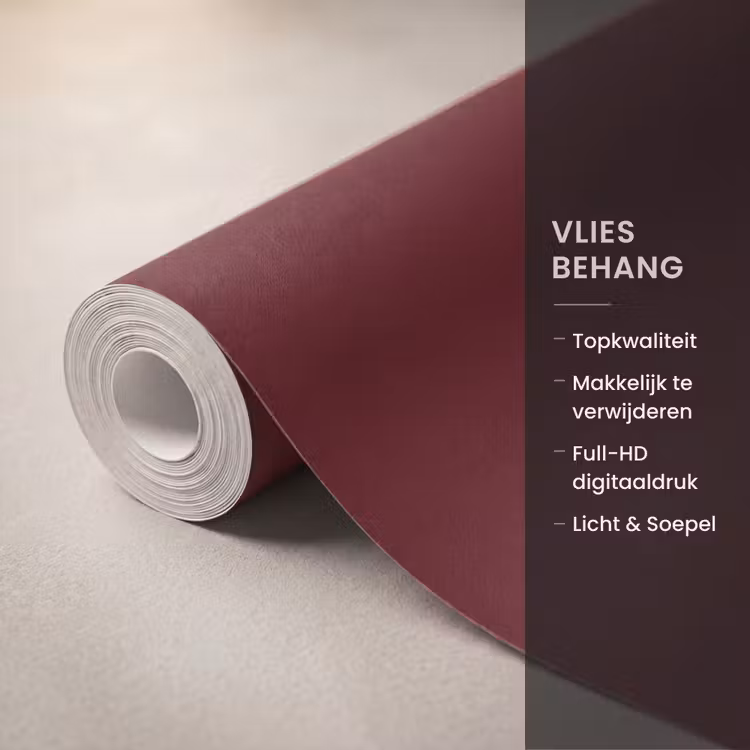 Behang - Cocktail - Kerst - Burgundy - Roze — 3