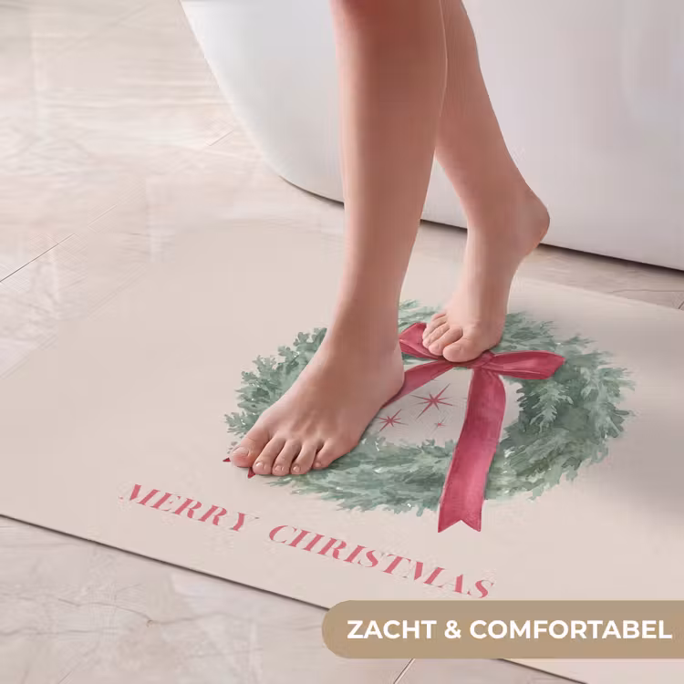 Badmat - Winter - Kerst - Tekst — 5