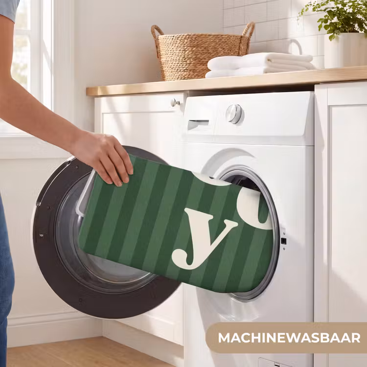 Badmat - Joy - Kerst - Tekst - Groen — 7