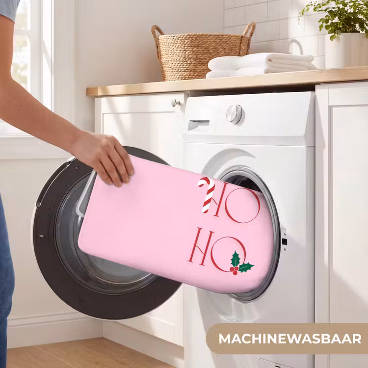 Badmat - Kerst - Tekst - Roze - Illustratie — 7