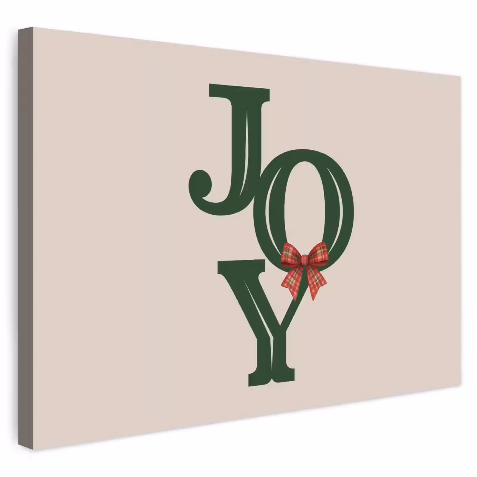 Buiten canvas - Tekst - Kerst - Groen — 1