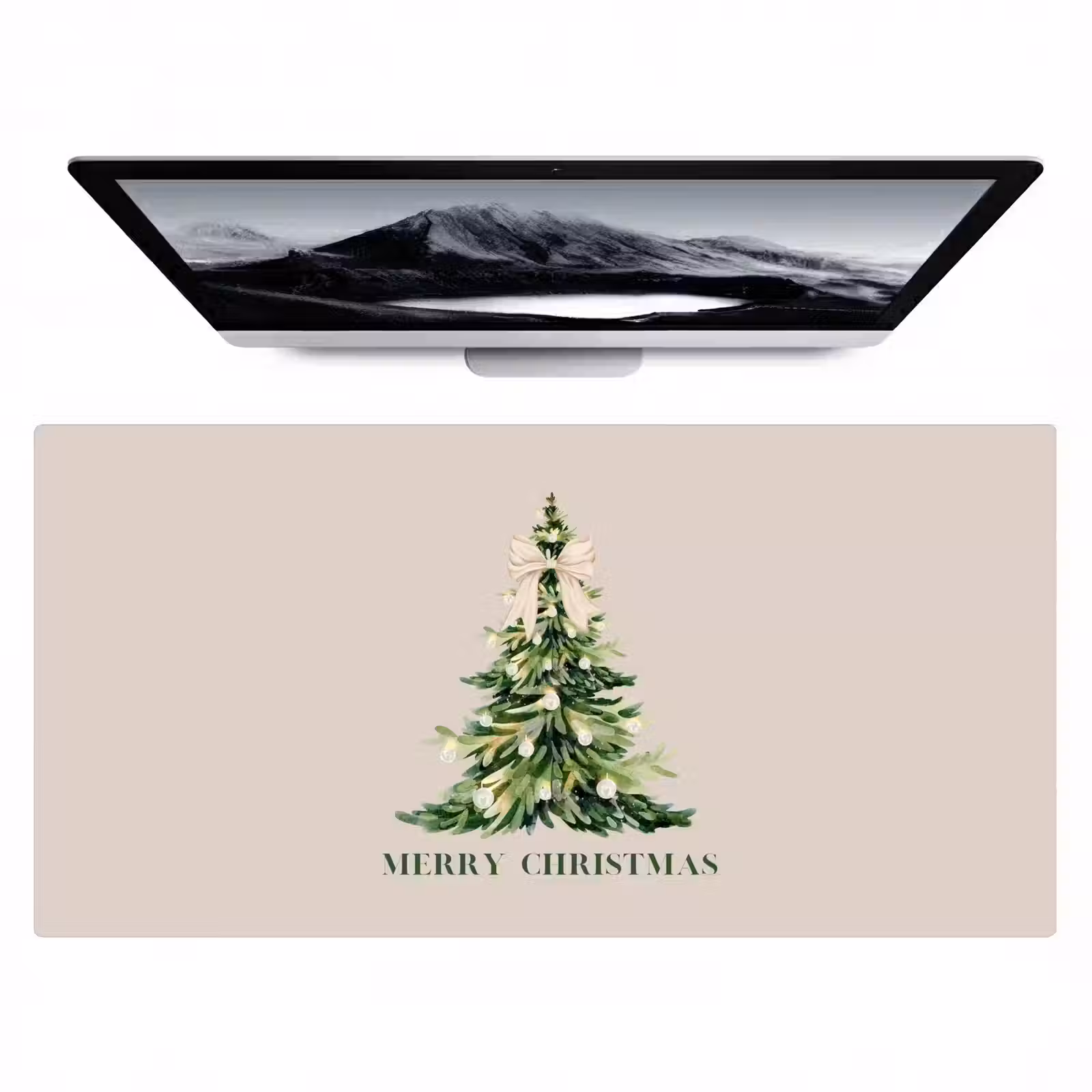 Bureau onderlegger - Kerst - Kerstboom - Tekst — 1