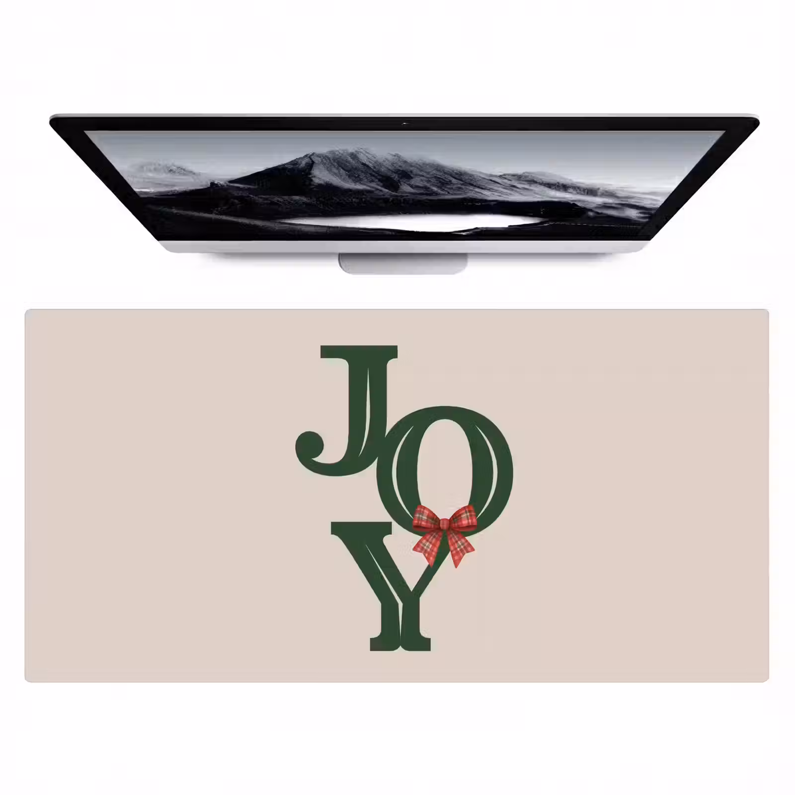 Bureau onderlegger - Tekst - Kerst - Groen — 1