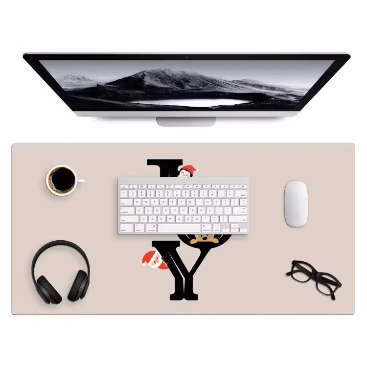 Bureau onderlegger - Joy - Animatie - Zwart - Kerst — 4