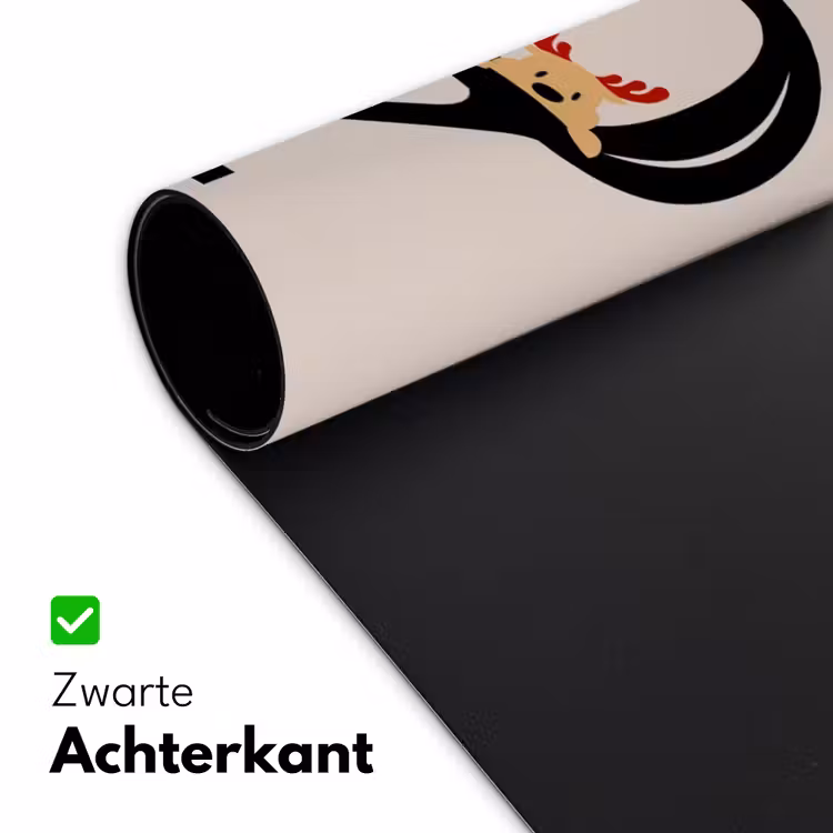 Bureau onderlegger - Joy - Animatie - Zwart - Kerst — 5