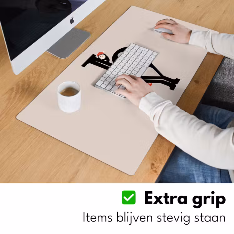 Bureau onderlegger - Joy - Animatie - Zwart - Kerst — 6