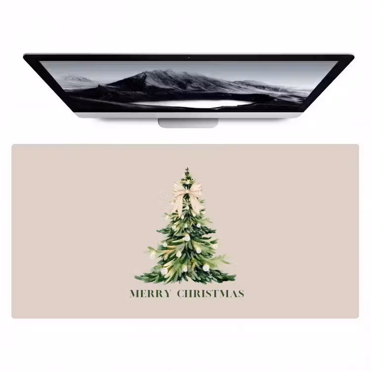 Bureau onderlegger - Kerst - Kerstboom - Tekst — 1