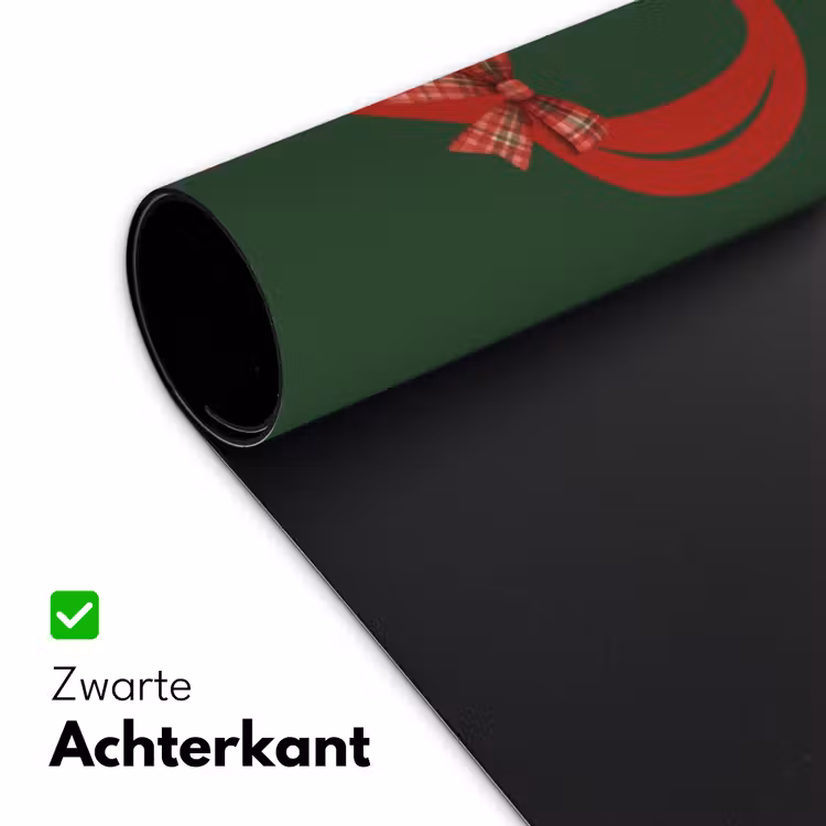 Bureau onderlegger - Tekst - Kerst - Rood — 5