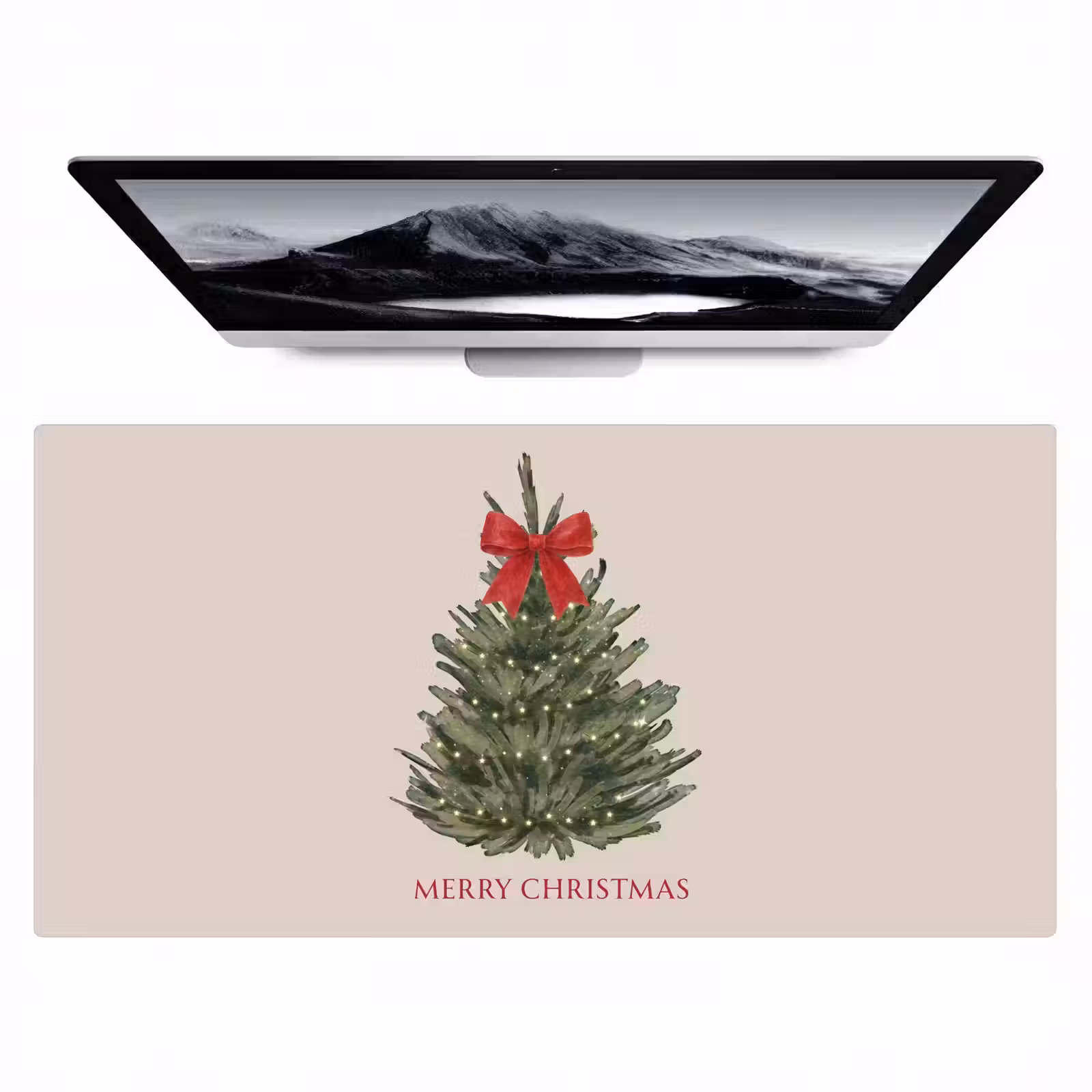 Bureau onderlegger - Tekst - Kerst - Kerstboom — 1