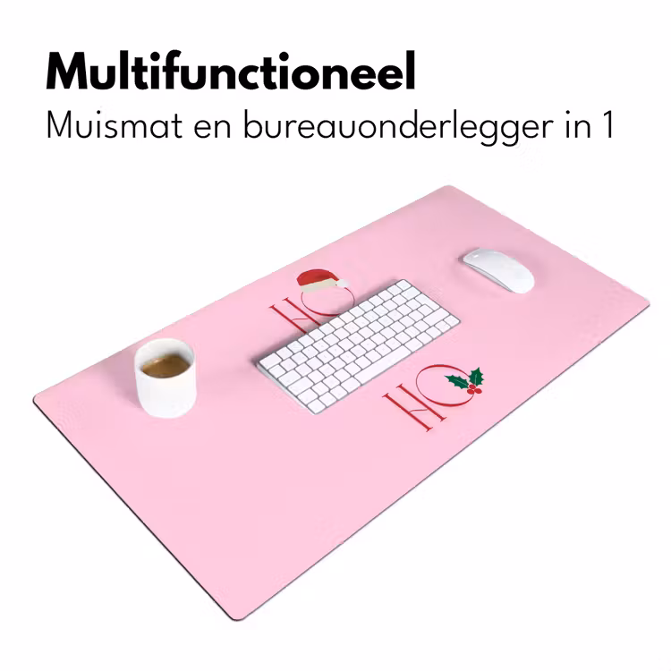 Bureau onderlegger - Kerst - Tekst - Roze - Illustratie — 7