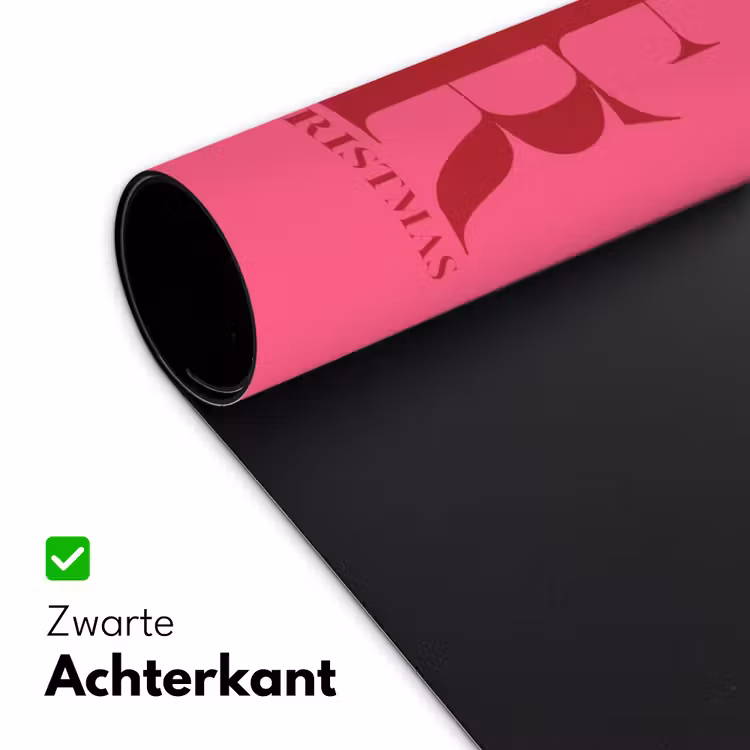 Bureau onderlegger - Merry - Tekst - Kerst - Roze — 5