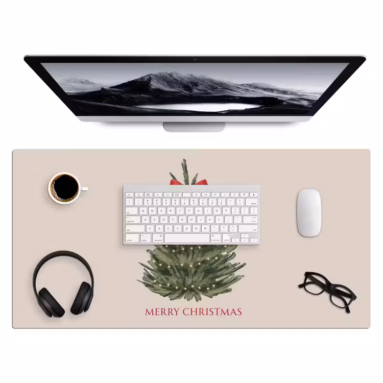 Bureau onderlegger - Tekst - Kerst - Kerstboom — 4