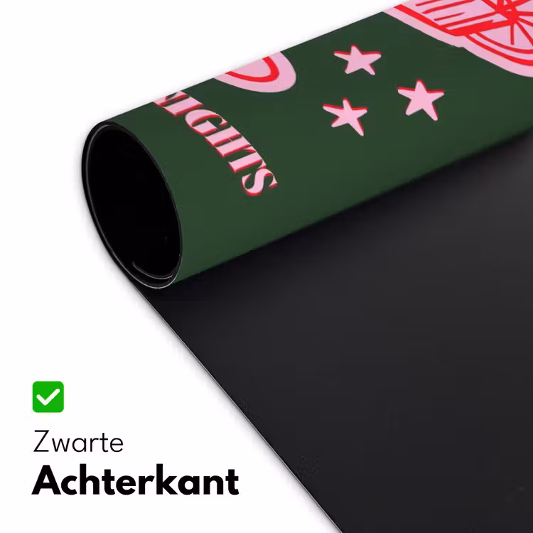 Bureau onderlegger - Cocktail - Kerst - Roze - Groen — 5