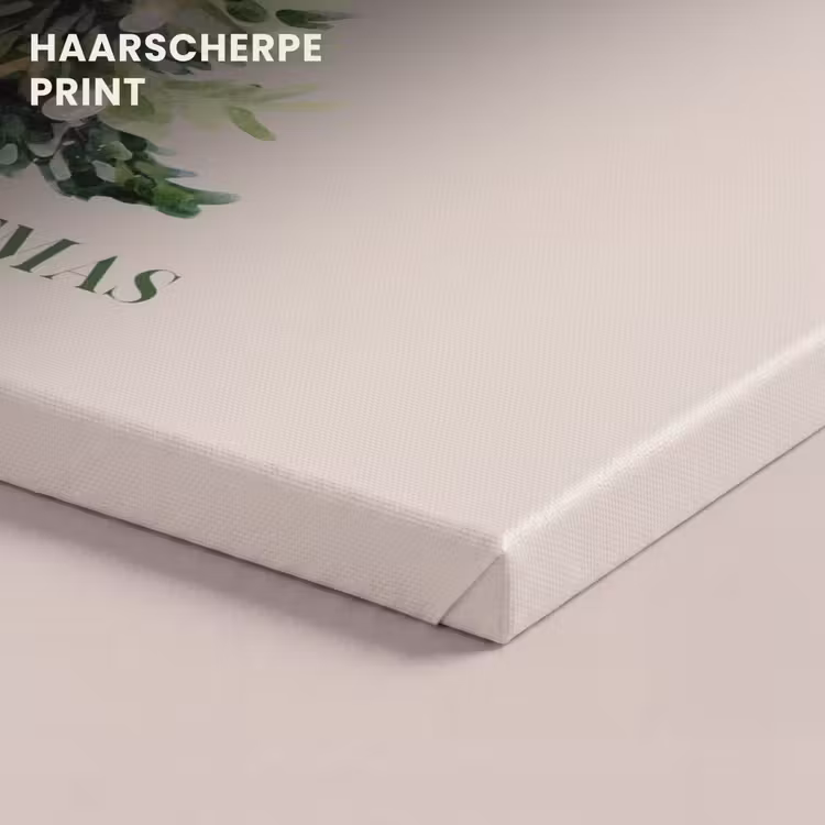 Canvas schilderij - Kerst - Kerstboom - Tekst — 5