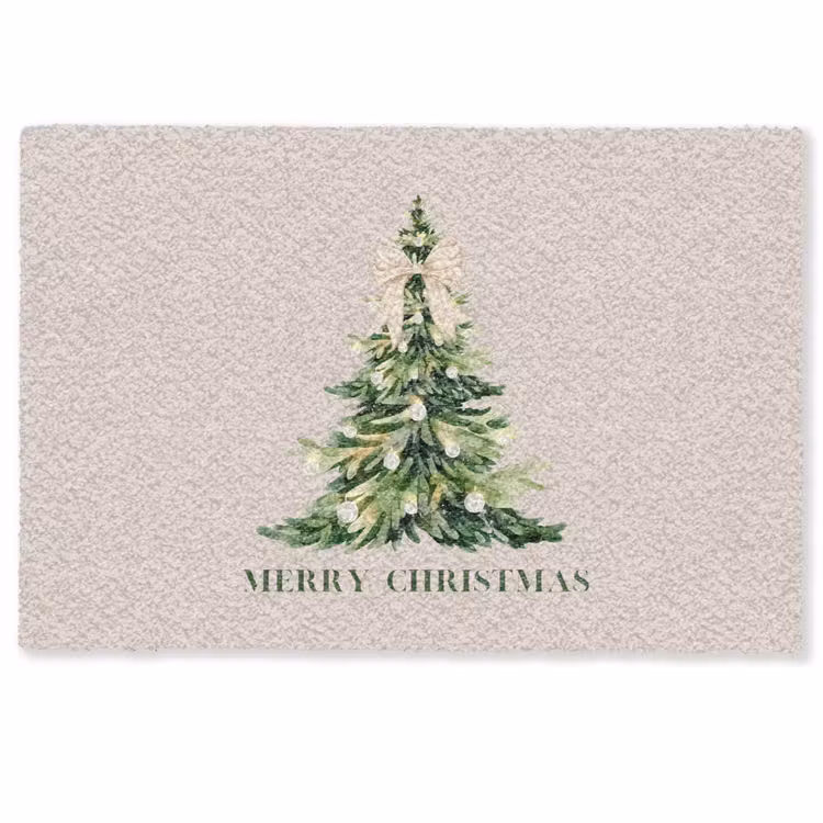 Deurmat - Kerst - Kerstboom - Tekst — 1
