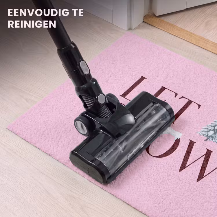 Deurmat - Kerst - Tekst - Sneeuw - Roze — 9